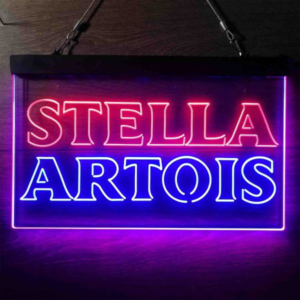 Stella Artois Dual LED Neon Light Sign